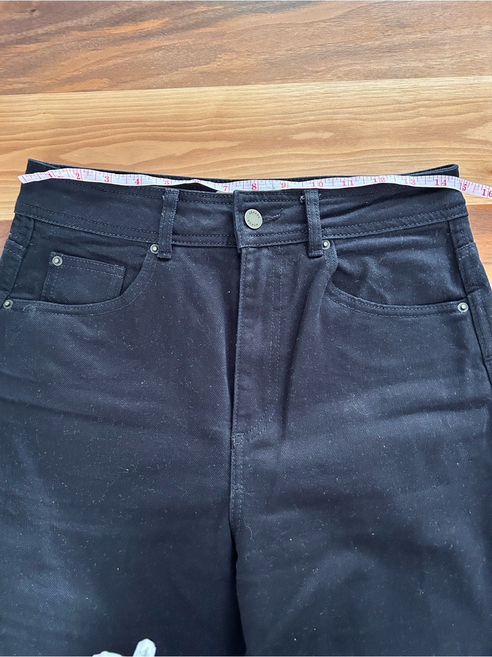 Sezane Black Le Crop Jeans size 38 / 6 - Picture 10 of 14